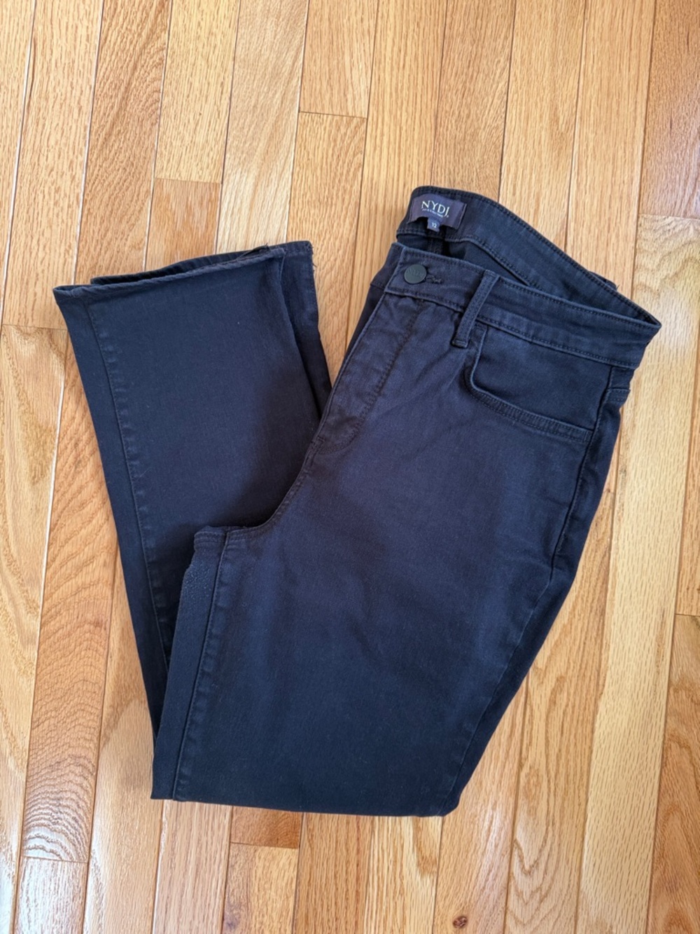 NYDJ Women's Black Sherry Slim Jeans - Classic Black